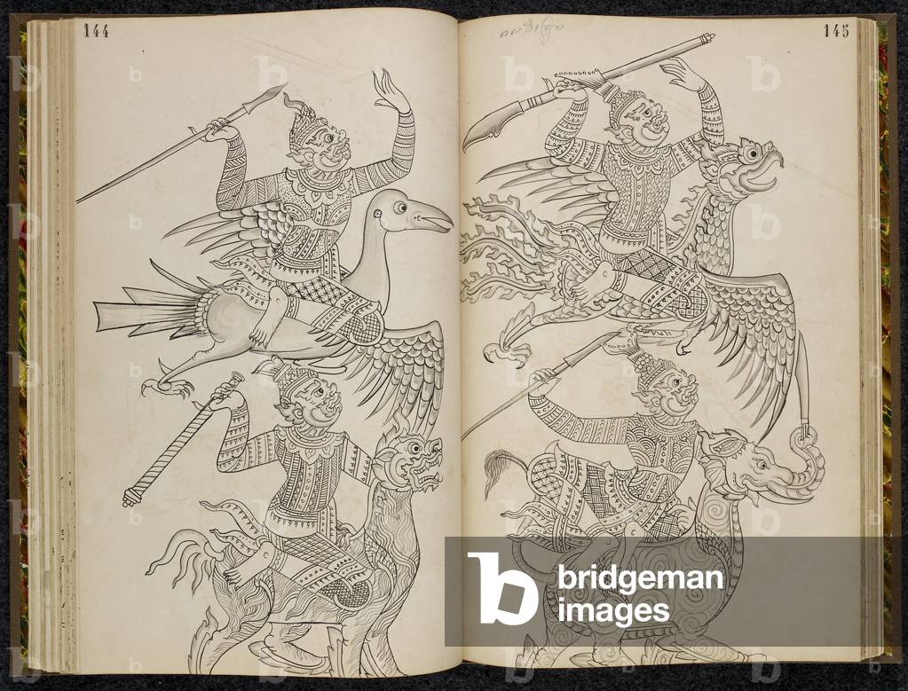 Un esercito di demoni, 1880 (disegno)