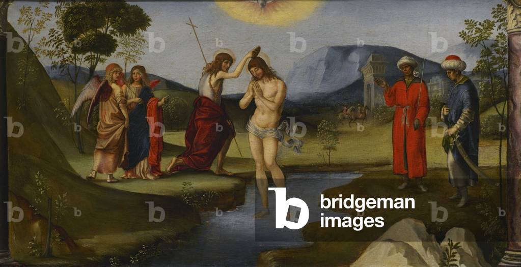 Battesimo di Cristo, 1490