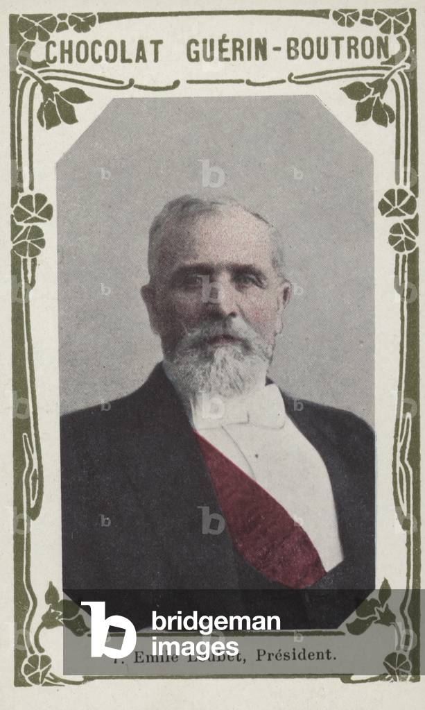 Emile Loubet, Präsident (Farbfoto)