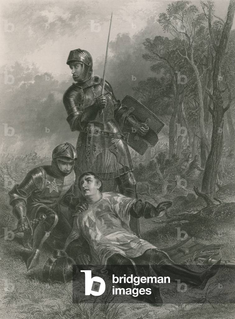 "la morte del conte di Warwick" di English School