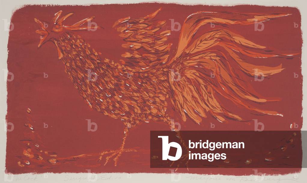 The Cock, 1956 (sérigraphie)