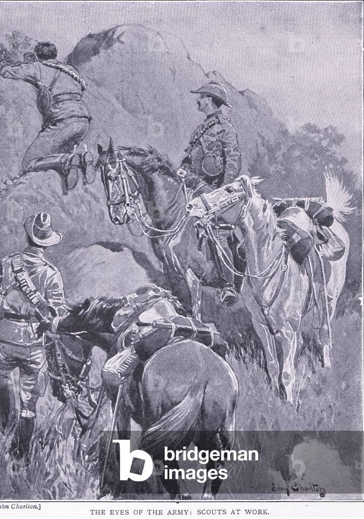 Image de Estampe représentant The eyes of the army par John Charlton