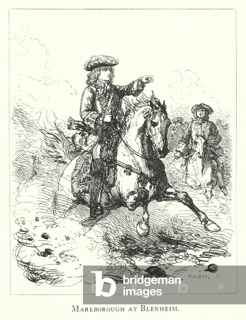 Marlborough at Blenheim (engraving)