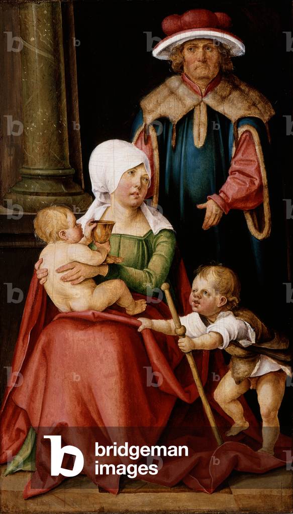 Image of Mary Salome and Zebedee with their Sons James the Greater by Kulmbach, Hans Suess (1480