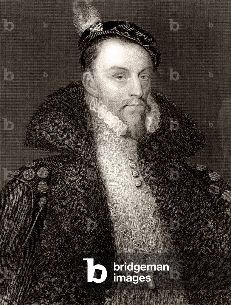 Bild von Gravur "Thomas Radcliffe oder Radclyffe (1526?-1583)", b/w