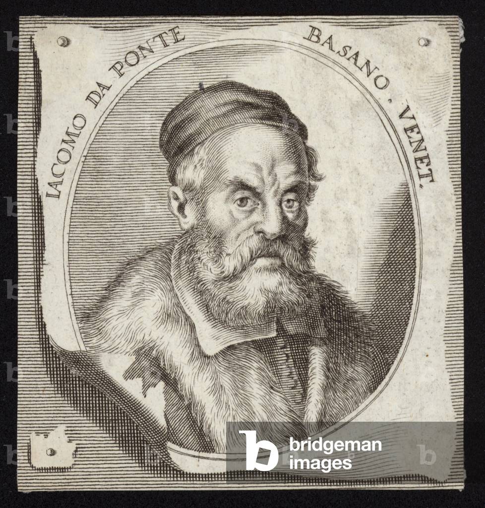 Jacopo Bassano (gravure) par Italian School