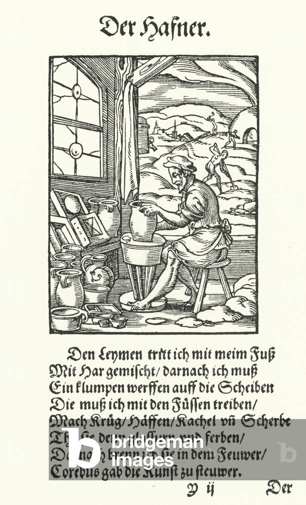 Der Töpfer (Gravur)