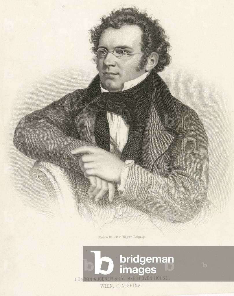Franz Peter Schubert 1801, b/w