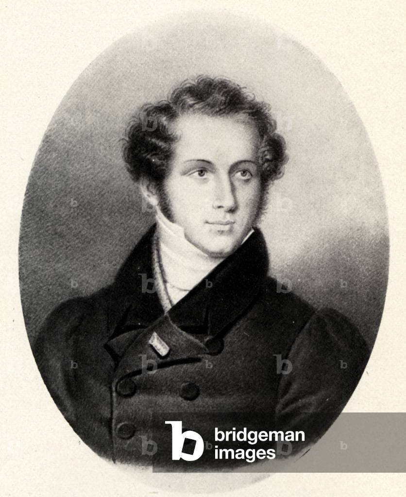 Vincenzo Bellini Porträt in Paris