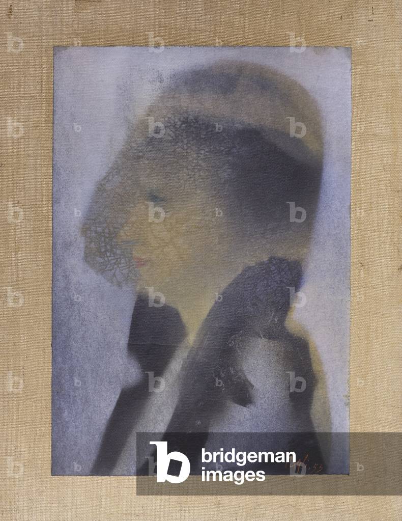 Portrait of Luciana, 1953 (oil on linen)