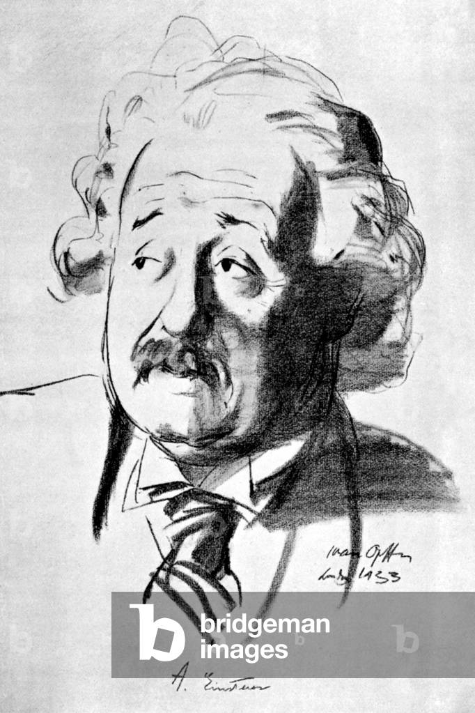 Albert Einstein, 1933 (Litho)