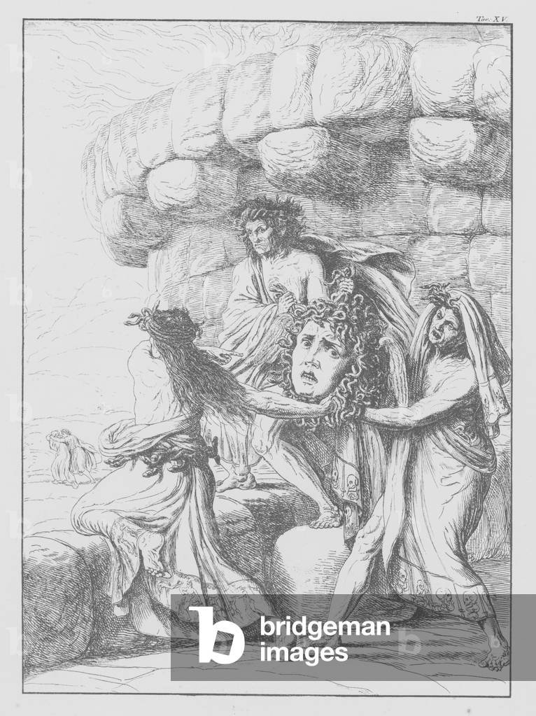 Immagine di Stampa "Divina Commedia di Dante" 1801 di Bernhard Schuler