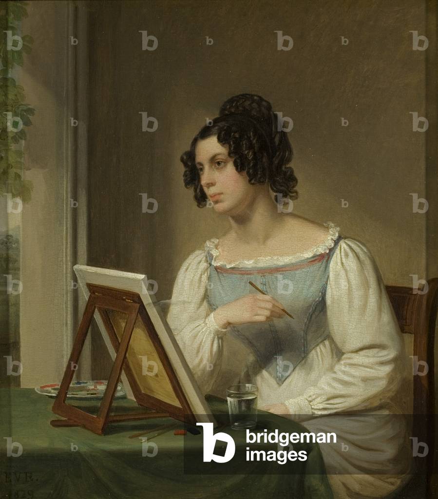 Harriet Isaac, 1829 (Öl auf Tafel)