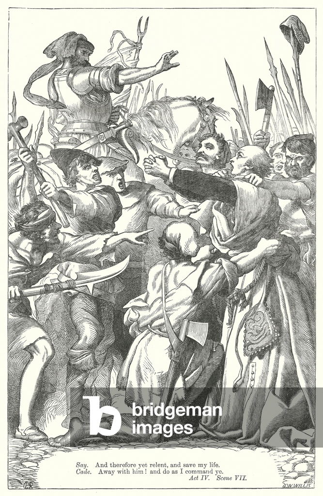 Image de Gravure représentant Le roi Henri VI 1801 par Henry Courtney Selous