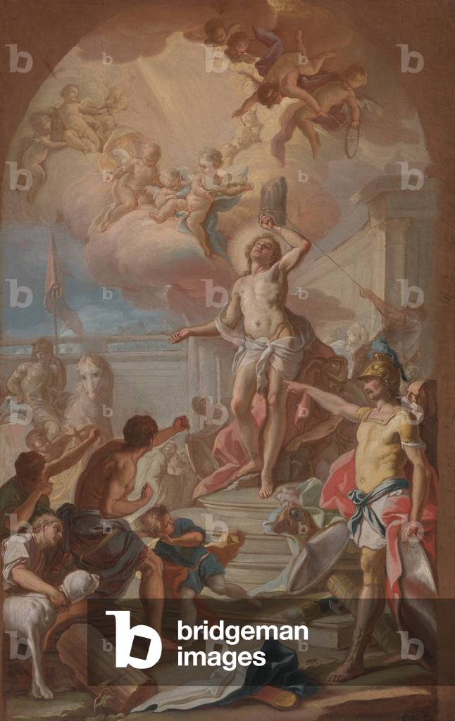 Immagine di Dipinto "il martirio di san Sebastiano", c.1780 di Giacinto Diana