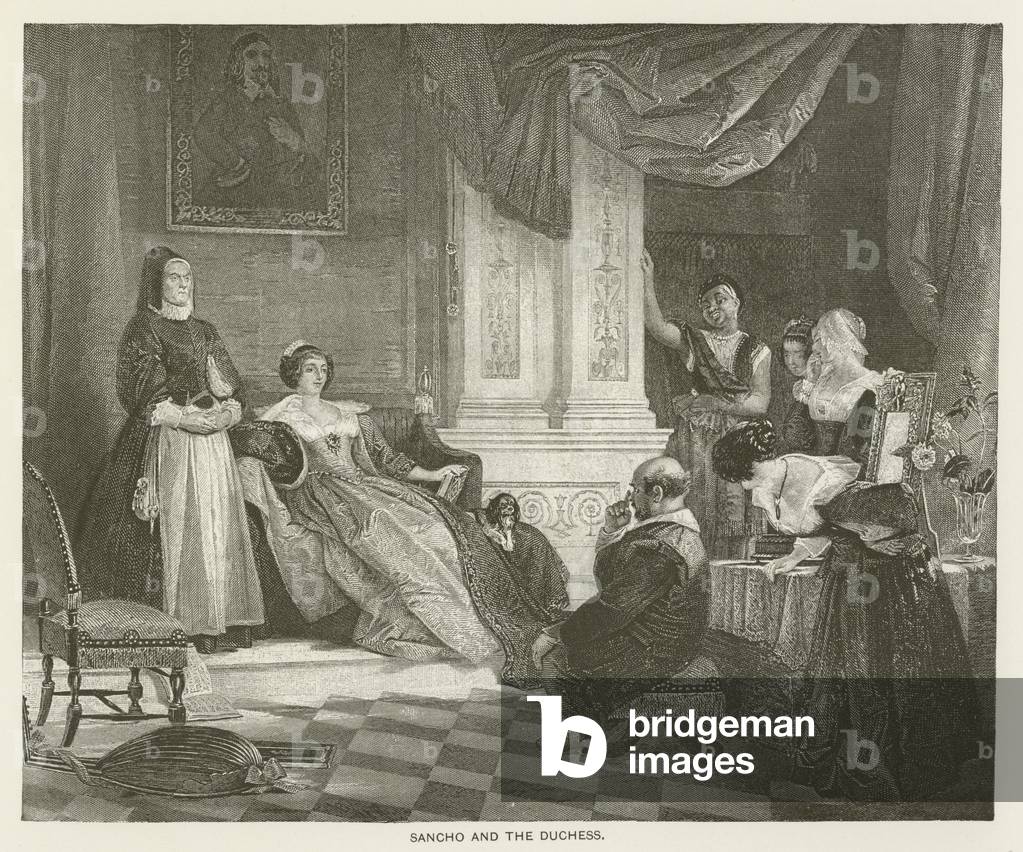 Sancho and the Duchess (engraving)