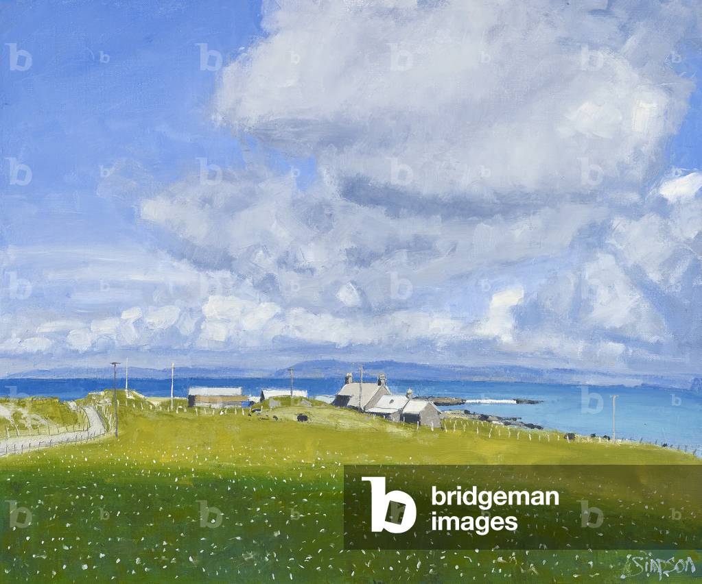 Image of Painting depicting Iona Farm 2013 by Charles Simpson