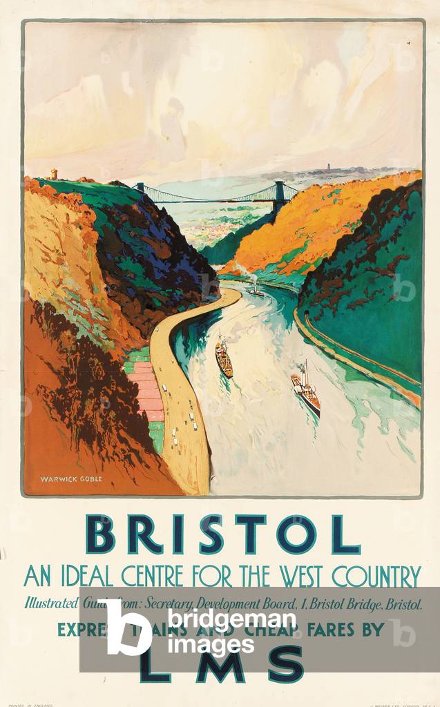 Bristol, 1931 (colour litho)