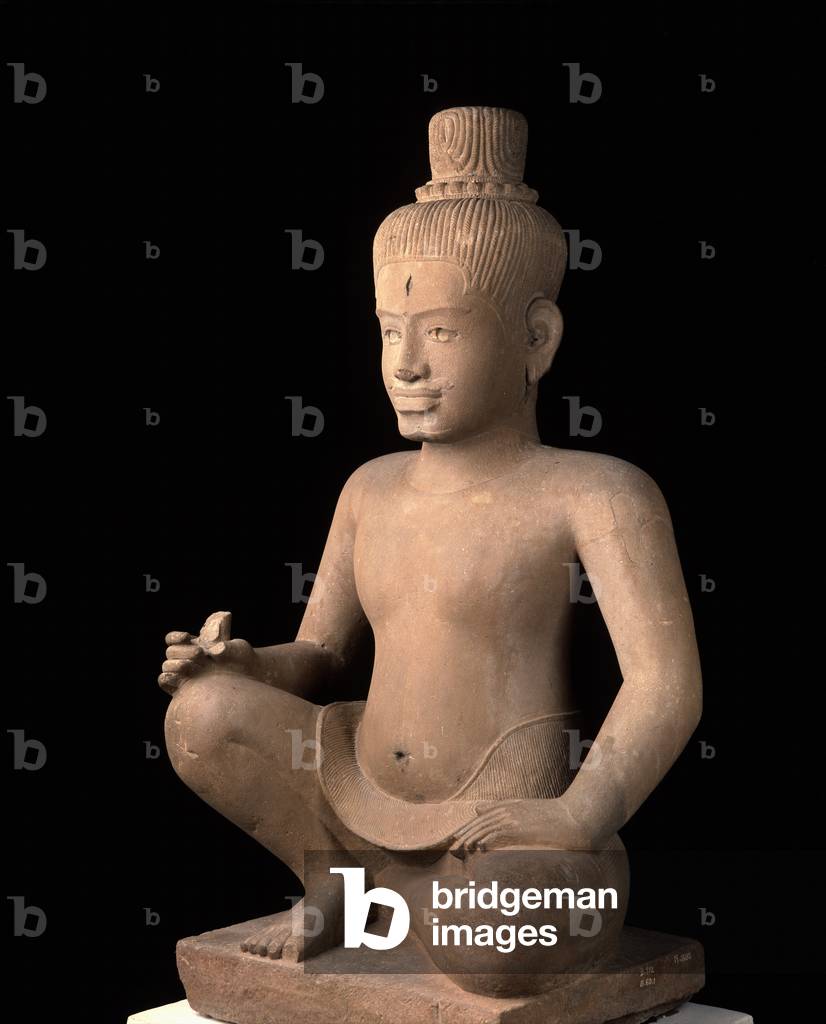 Siva da Basak Romduol Angkor Baphuon XI Secolo National Museum, Phnom Penh