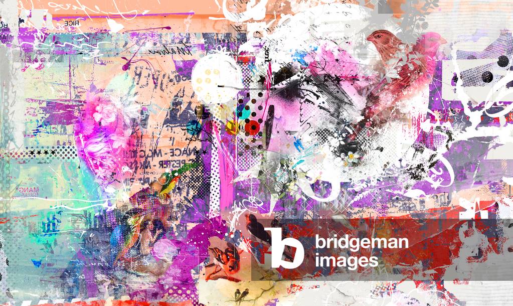 Image of Collage depicting A key of difference 2016 by Teis Albers