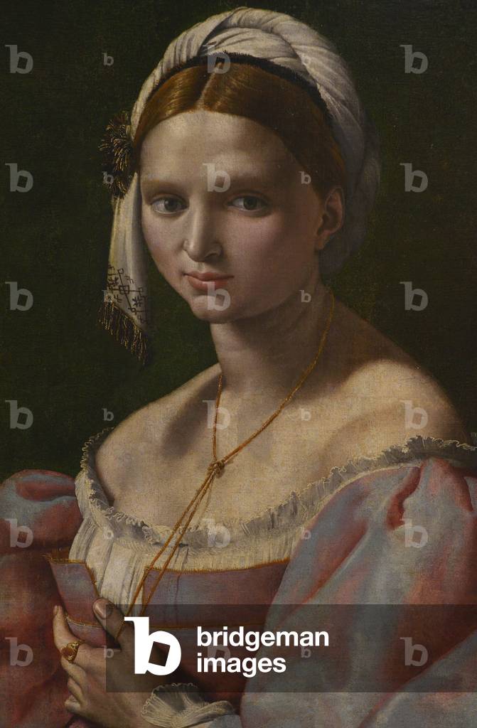 Immagine di Dipinto "Ritratto di giovane donna" di Giuliano Bugiardini