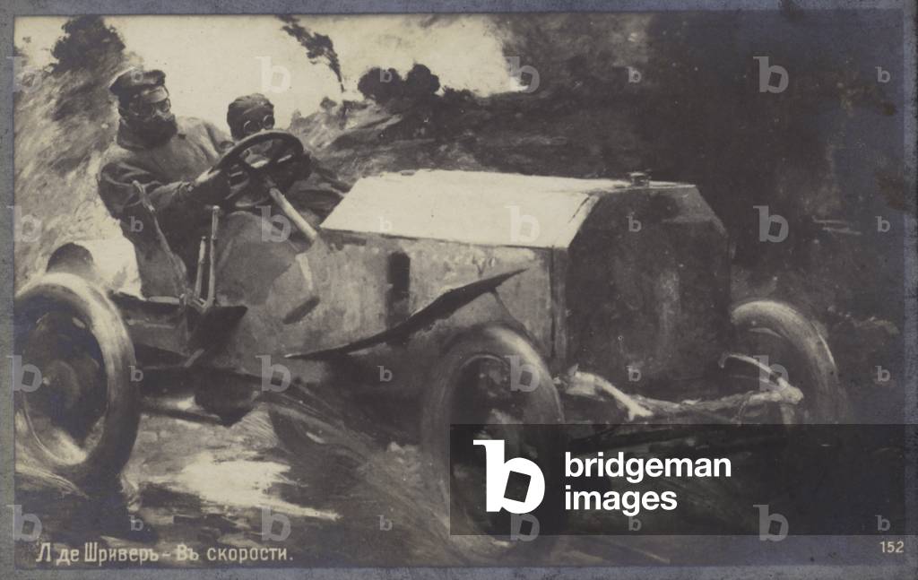 Speeding, c1918 (litho)