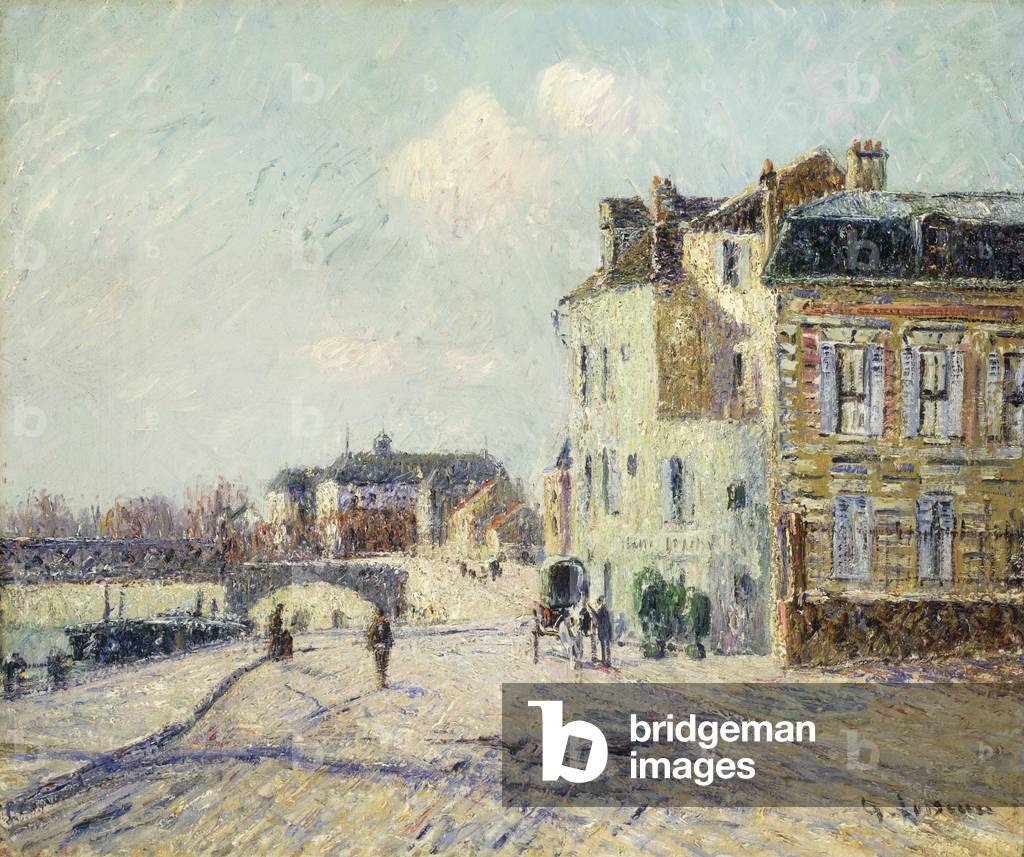 Le Quai de l'Oise a Pointeise, 1908 (olio su tela)