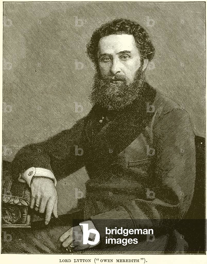 Lord Lytton («Owen Meredith») (incisione)