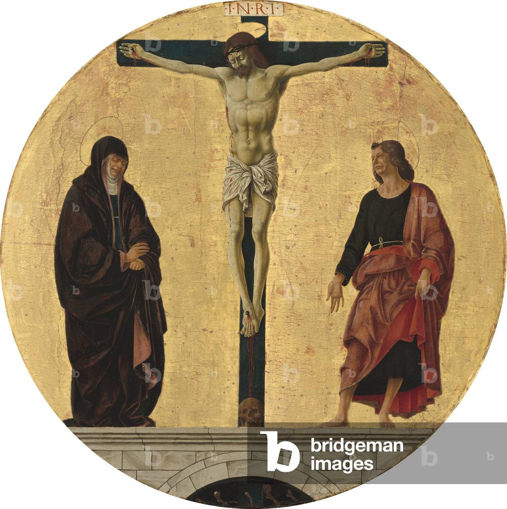 La Crocifissione, c.1473-74 (tempera su pannello di pioppo)