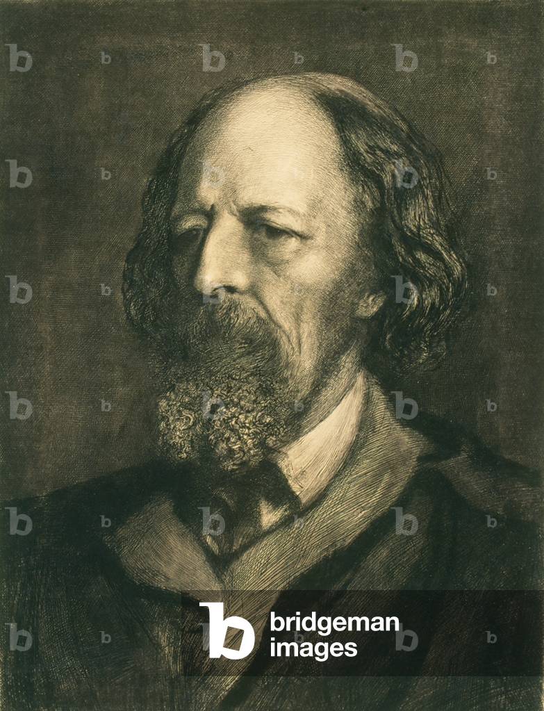 Alfred, Lord Tennyson, 1879 (etching)