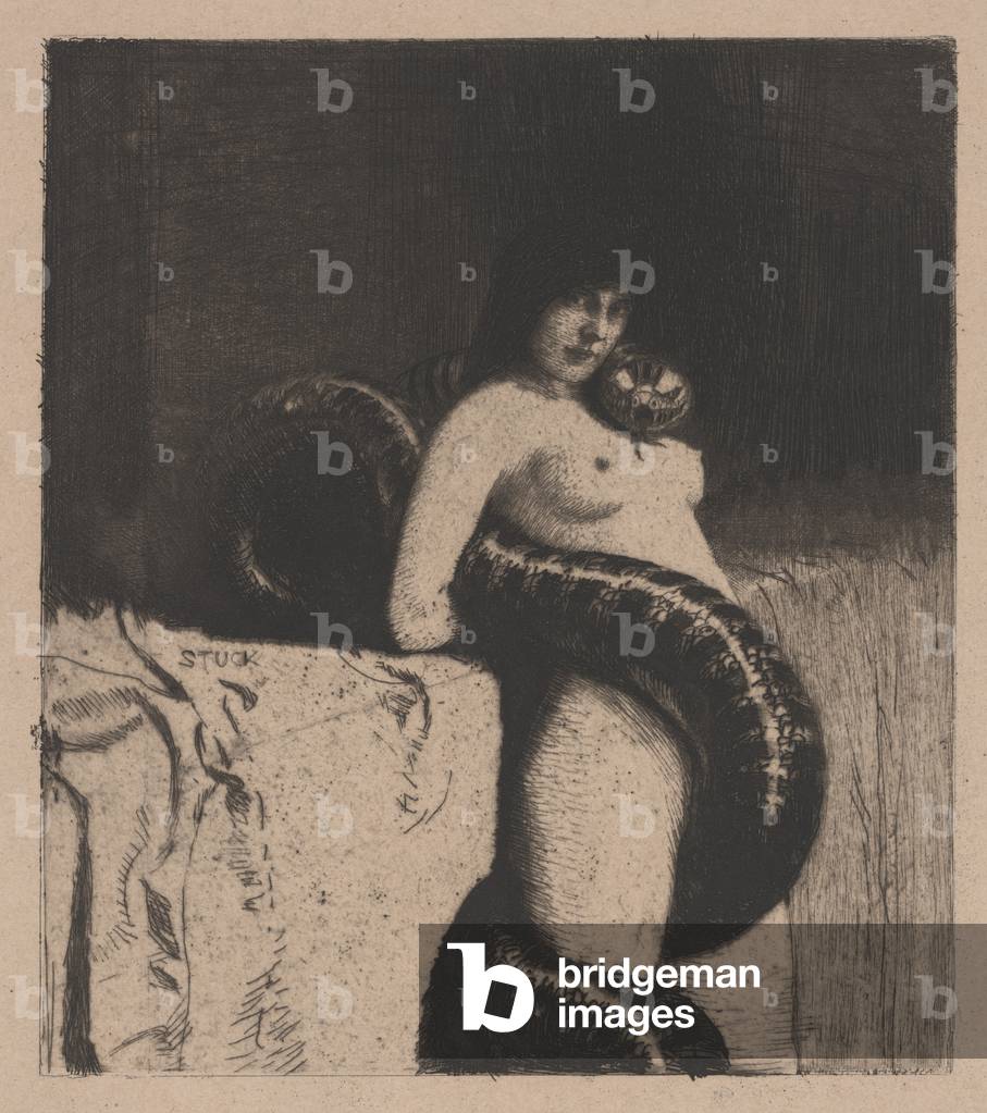 Sinnlichkeit, 1898 (Radierung)