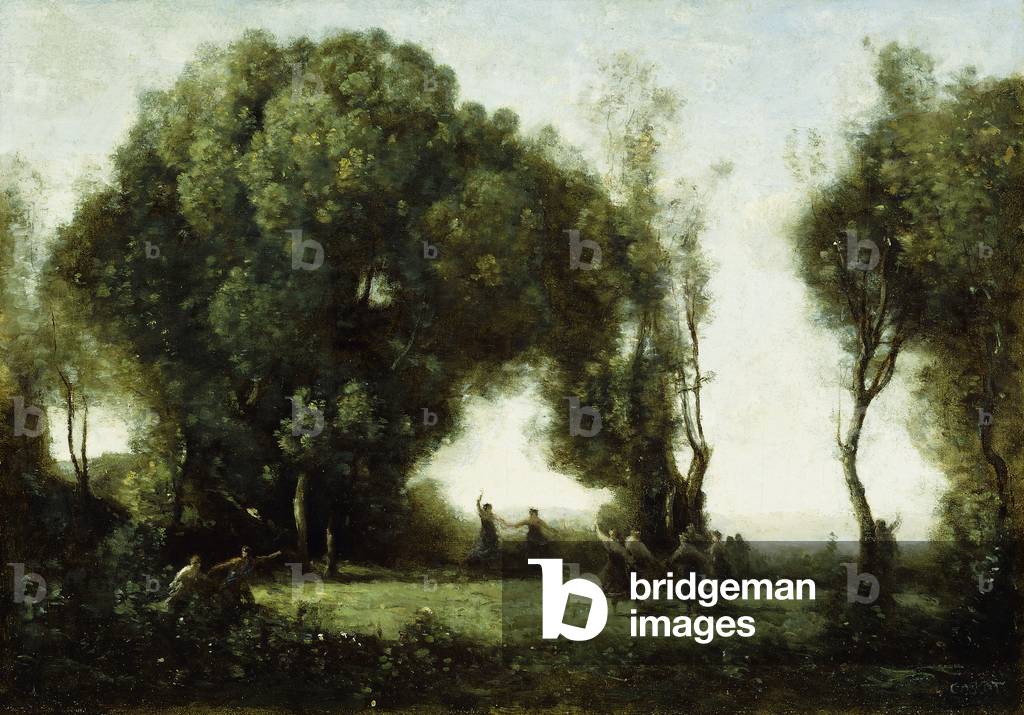 Bild von Gemälde "Danse des Nymphes" von Jean Baptiste Camille Corot