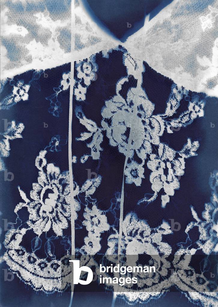 Senza titolo, serie «Storie di assenza», 2019 (fotografia- cianotipo)