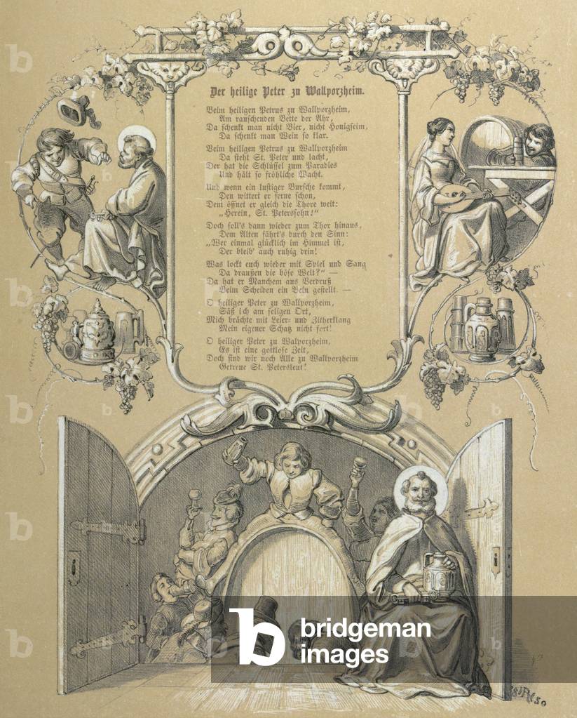 Image of Print depicting Saint Peter