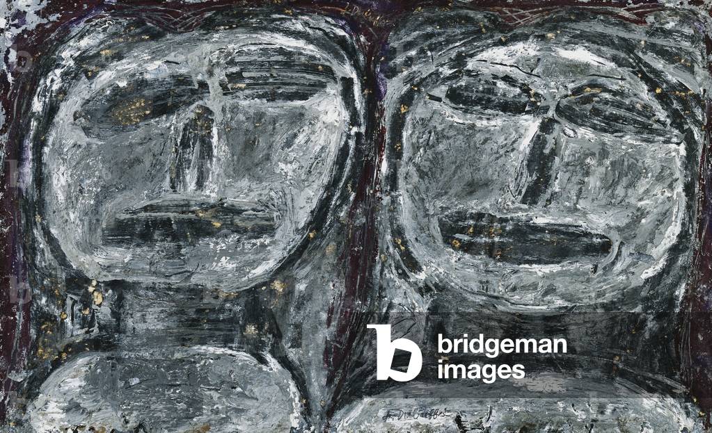 "Due personaggi; Personnages Deux" di Jean Dubuffet