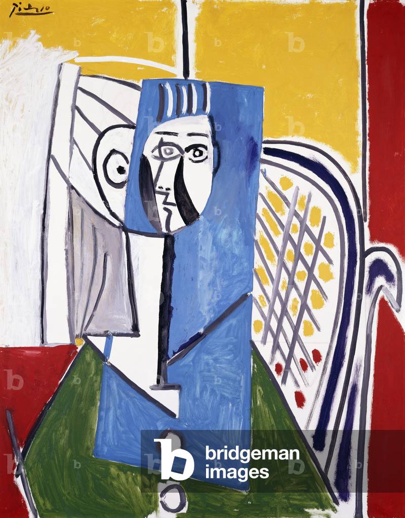 Sylvette, 1954 (olio su tela)