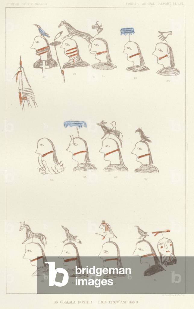 "An Odalala Roster - (color lito)" di American School