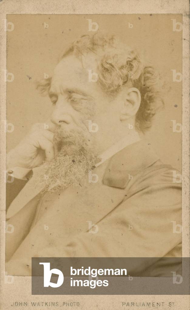 "Charles Dickens (foto)" di English Photographer, b/w