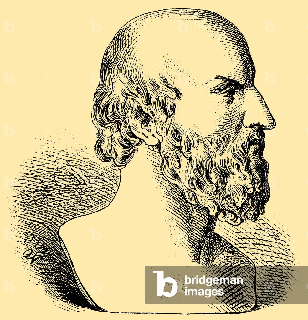 "Aeschylus (um 525 BC/524 BC um 456 BC/455 BC)", b/w