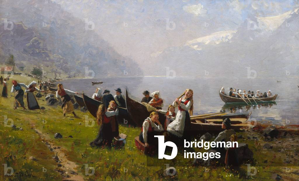 "Festa di mezza estate" di Hans Dahl