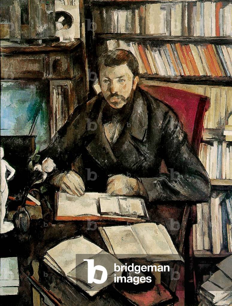 Immagine di Dipinto "Gustave Geffroy", 1895 di Paul Cezanne