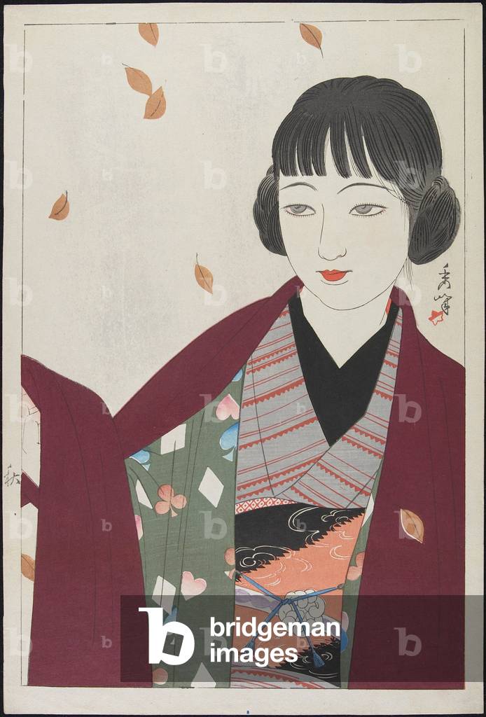 Automne, 1936 (impression en bois couleur)