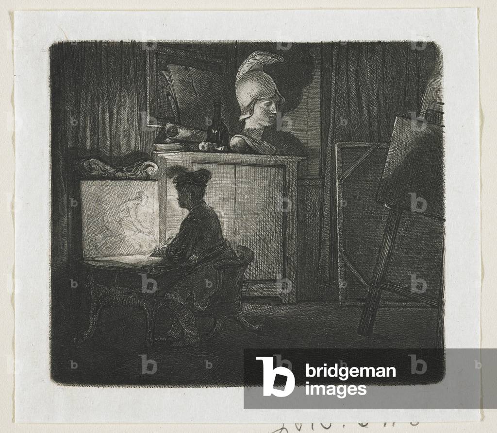 The Draftsman 1774-1789 by Stefan Juliusz Norblin de la Gourdaine