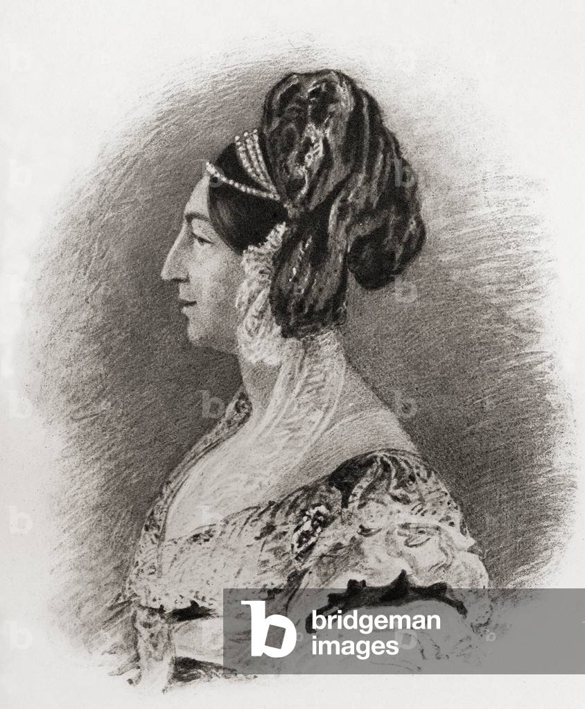 Image of Print depicting Princess Sophia Matilda of Gloucester 1912 by Unknown Artist, b/w