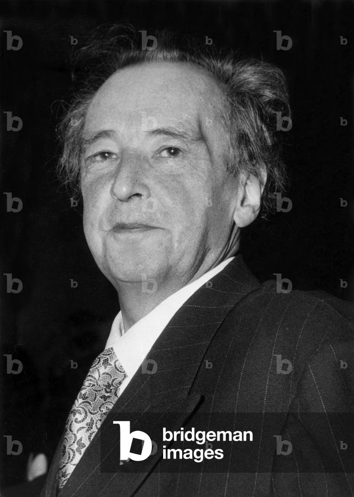 Bild von Fotografie "Arthur Honneger" 1954, b/w