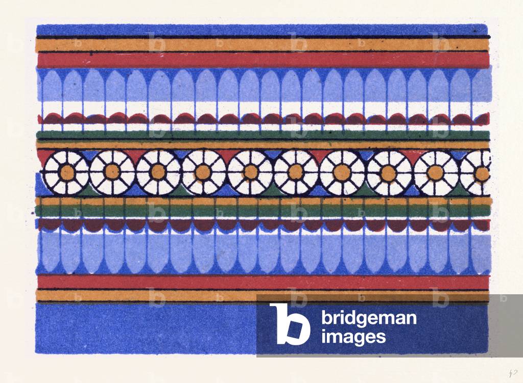 Bild von Druck "Ägyptisches Ornament"