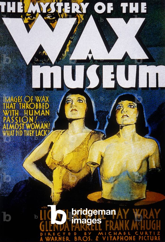 DAS MYSTERIUM DES WACHSENMUSEUMS, 1933 (Plakat)