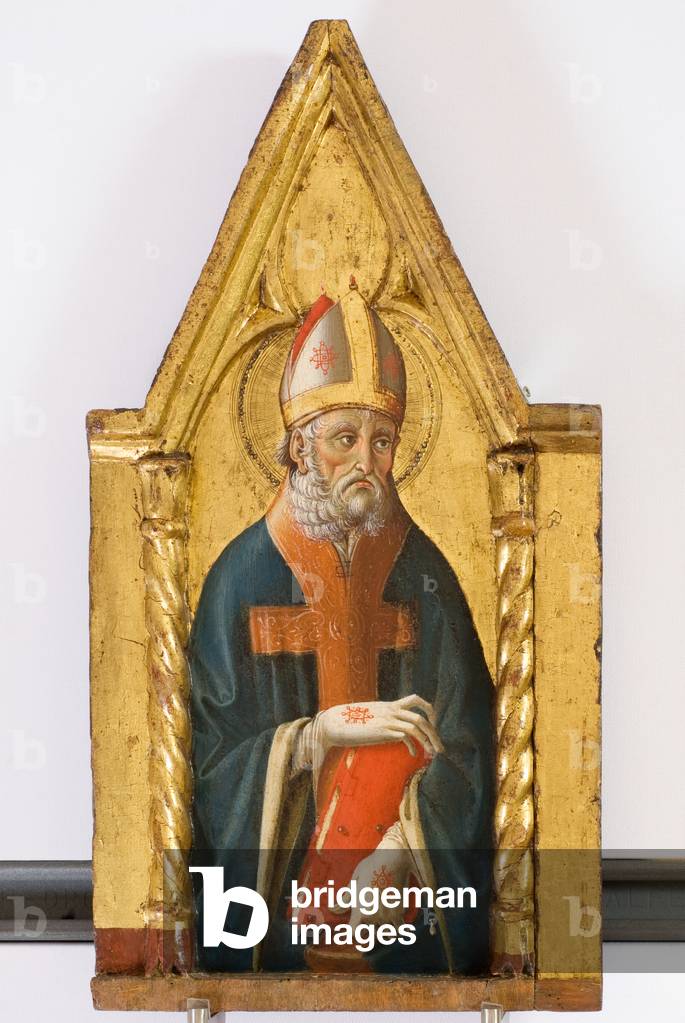 Image de Peinture représentant Saint Ambroise 1472 par Fiorenzo di Lorenzo