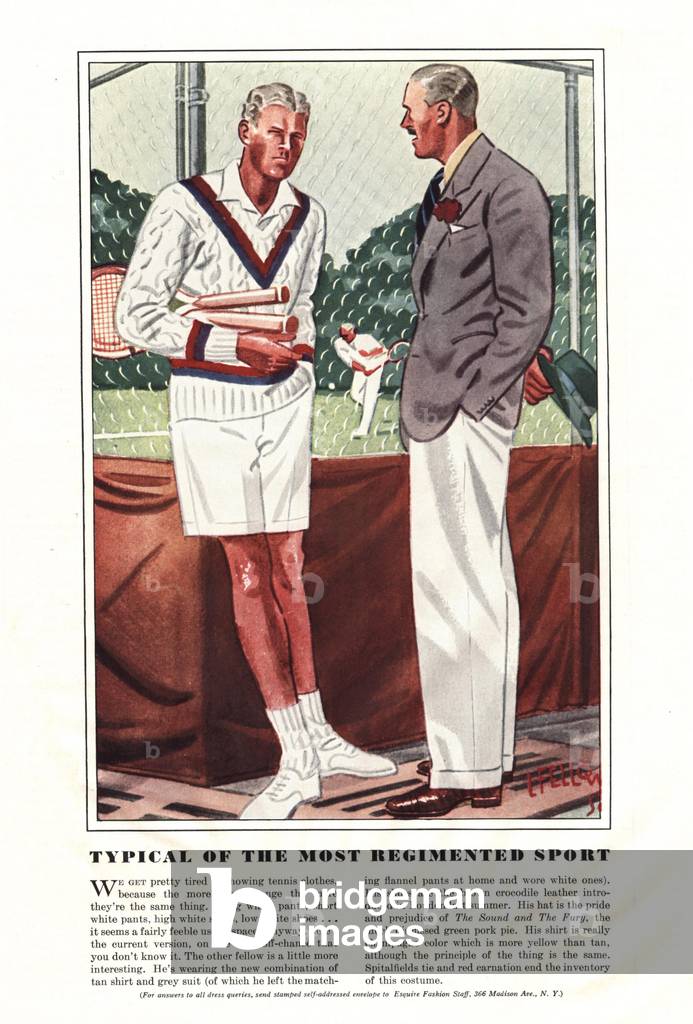 Bild von Druck "Esquire Magazin Platte" 1930