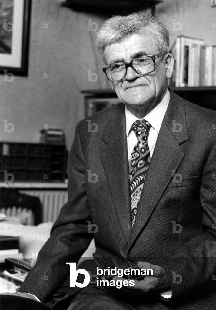Image of Photography depicting Georges Londeix by Louis Monier, b/w